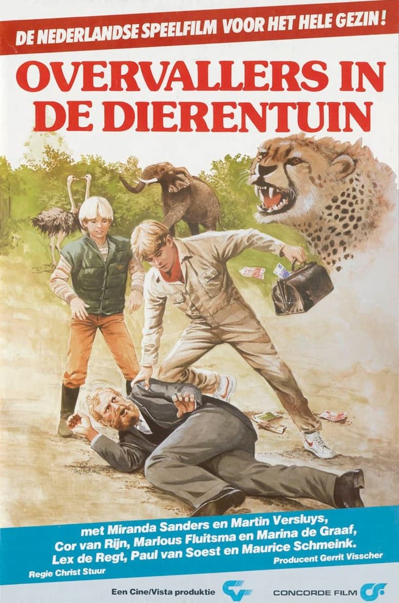 Poster of Overvallers in de dierentuin