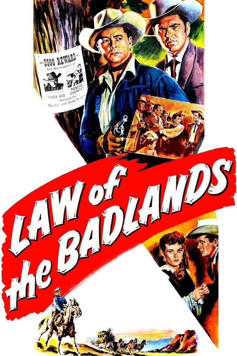 Poster of Law of the Badlands