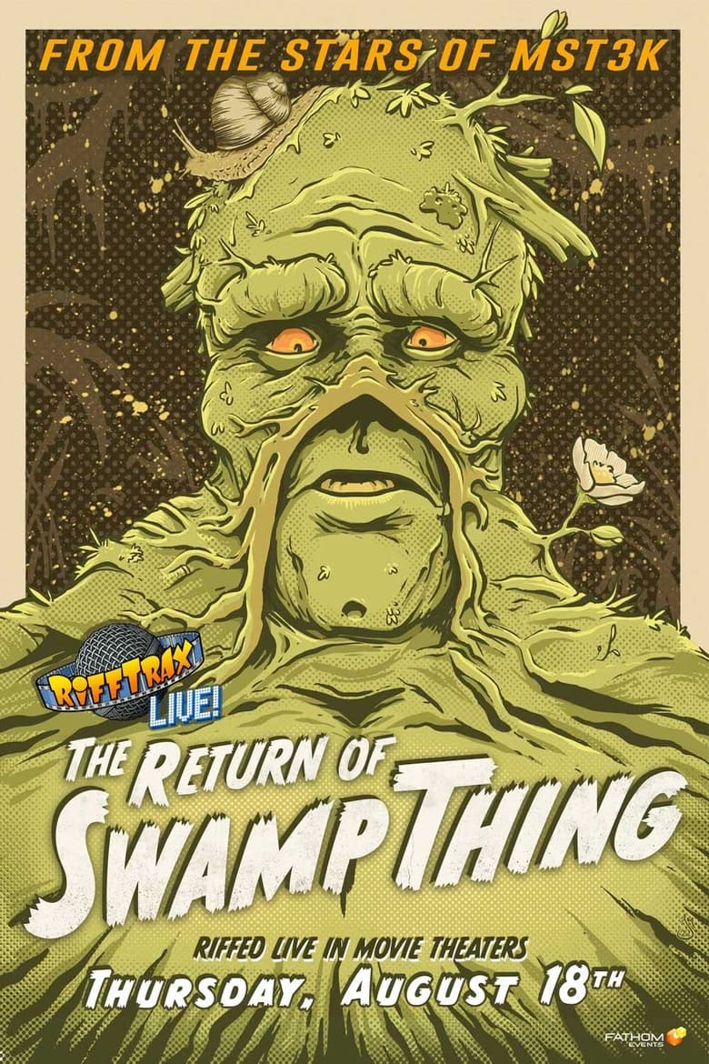 Poster of Rifftrax Live: The Return of Swamp Thing