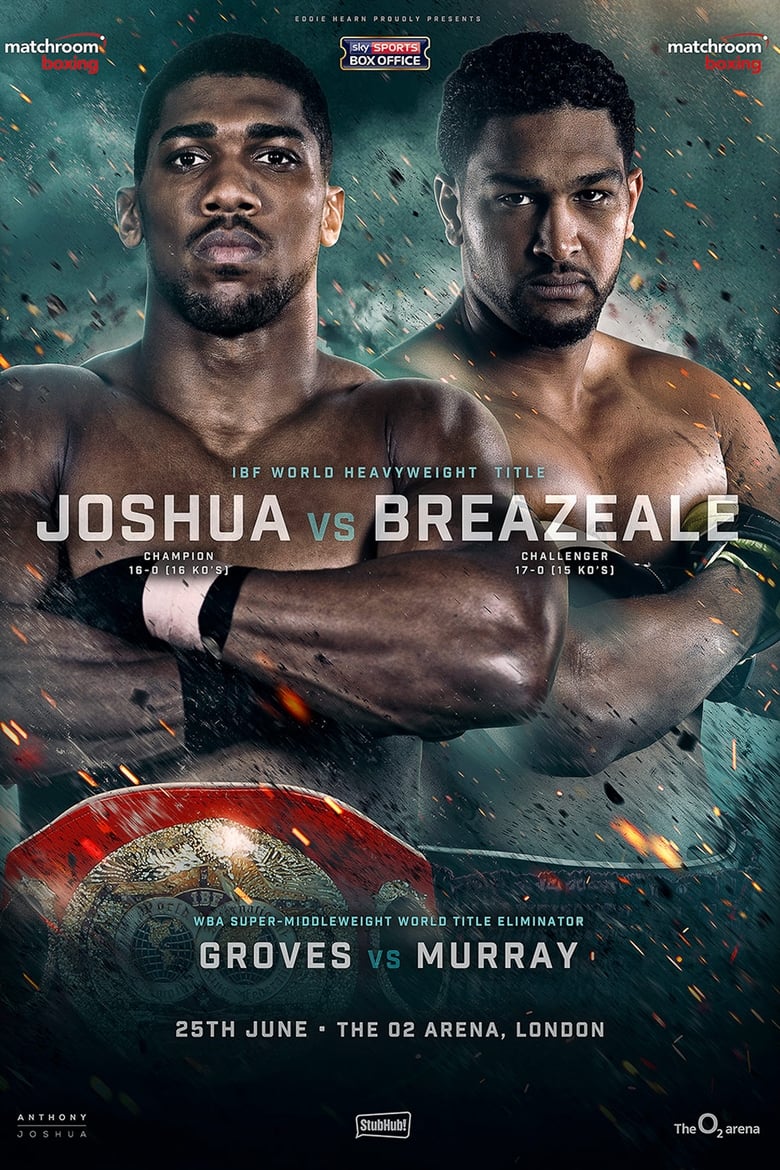 Poster of Anthony Joshua vs. Dominic Breazeale