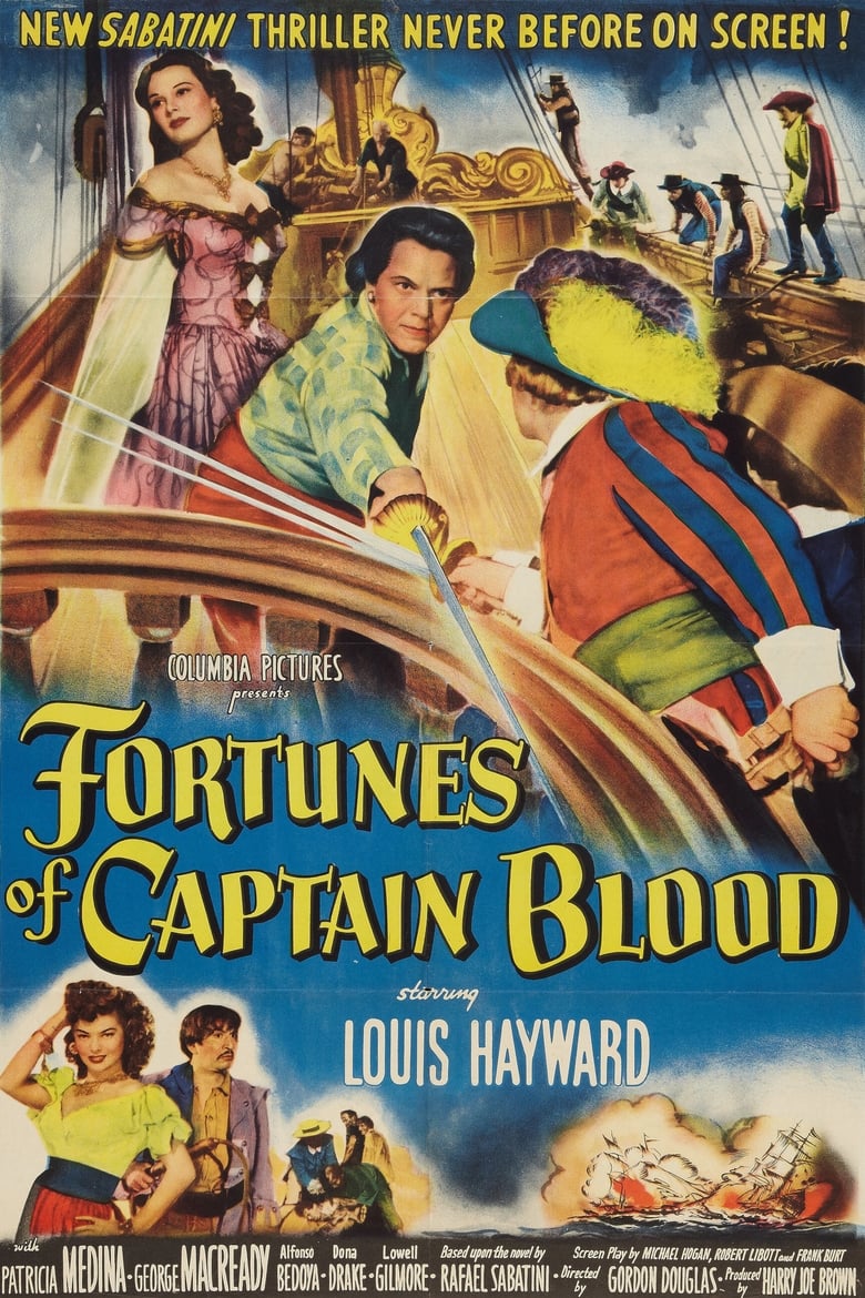 Poster of Fortunes of Captain Blood