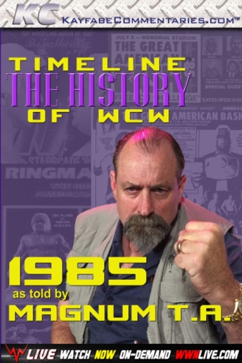 Poster of Timeline: The History of WCW – 1985 – As Told By Magnum T.A.