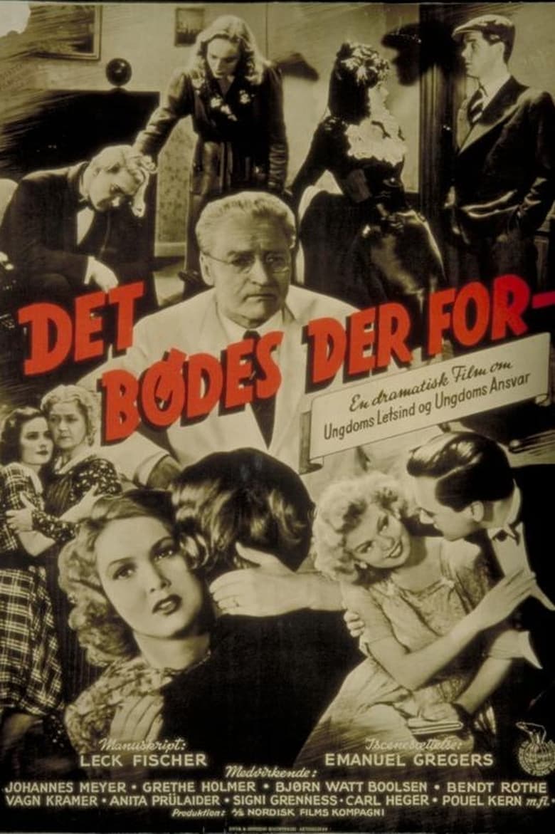 Poster of Det bødes der for