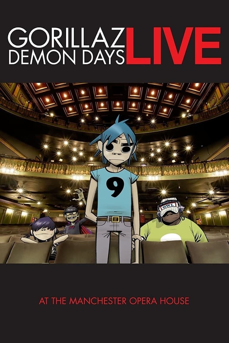 Poster of Gorillaz | Demon Days: Live at the Manchester Opera House