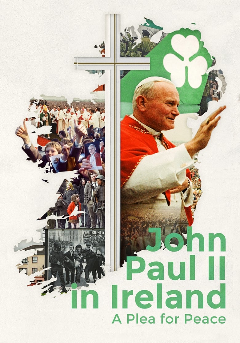 Poster of John Paul II in Ireland: A Plea for Peace