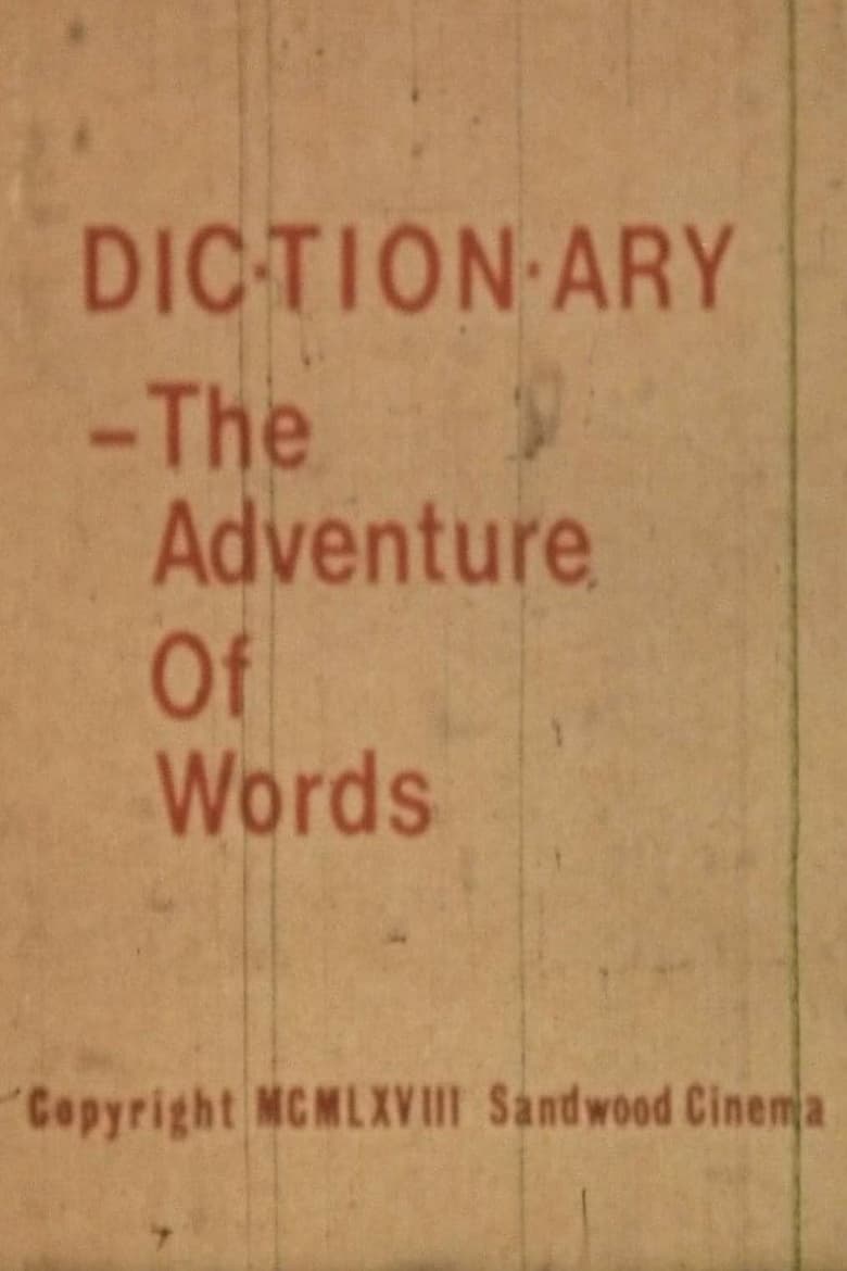 Poster of Dictionary: The Adventure of Words