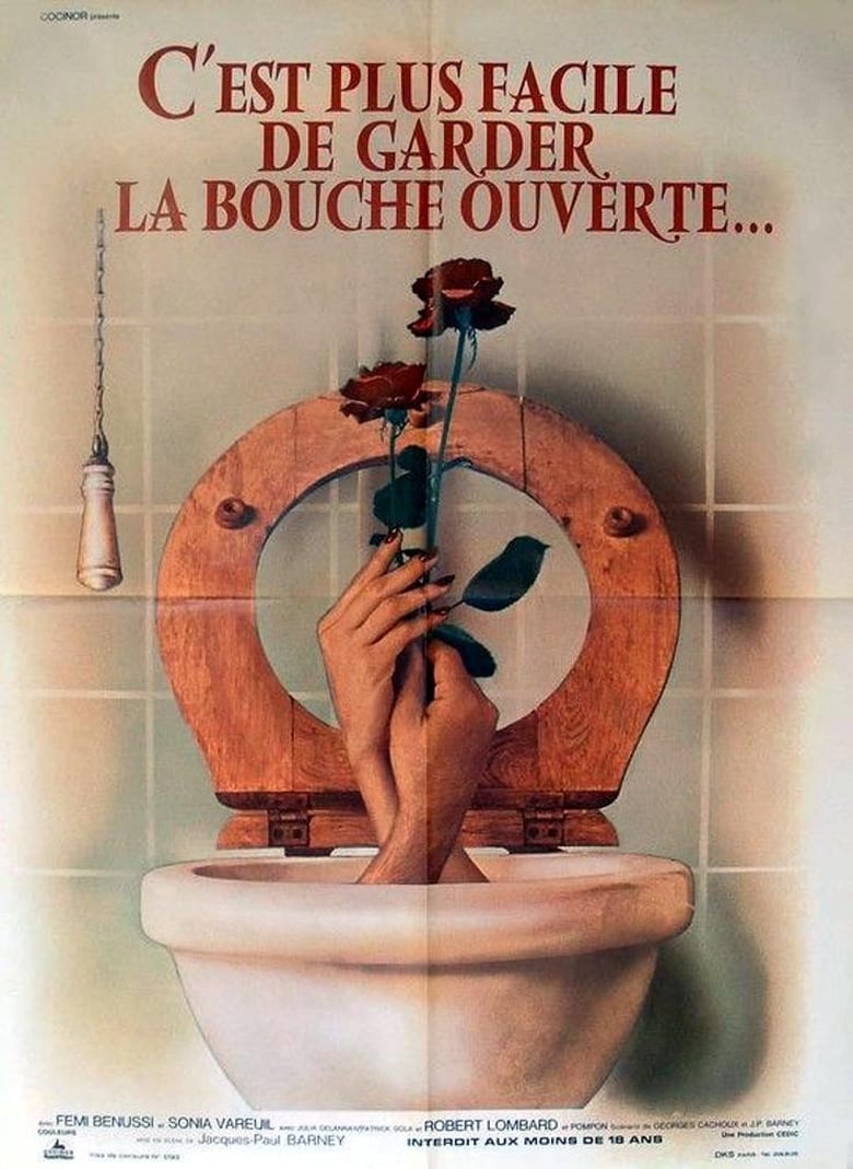 Poster of C'est plus facile de garder la bouche ouverte