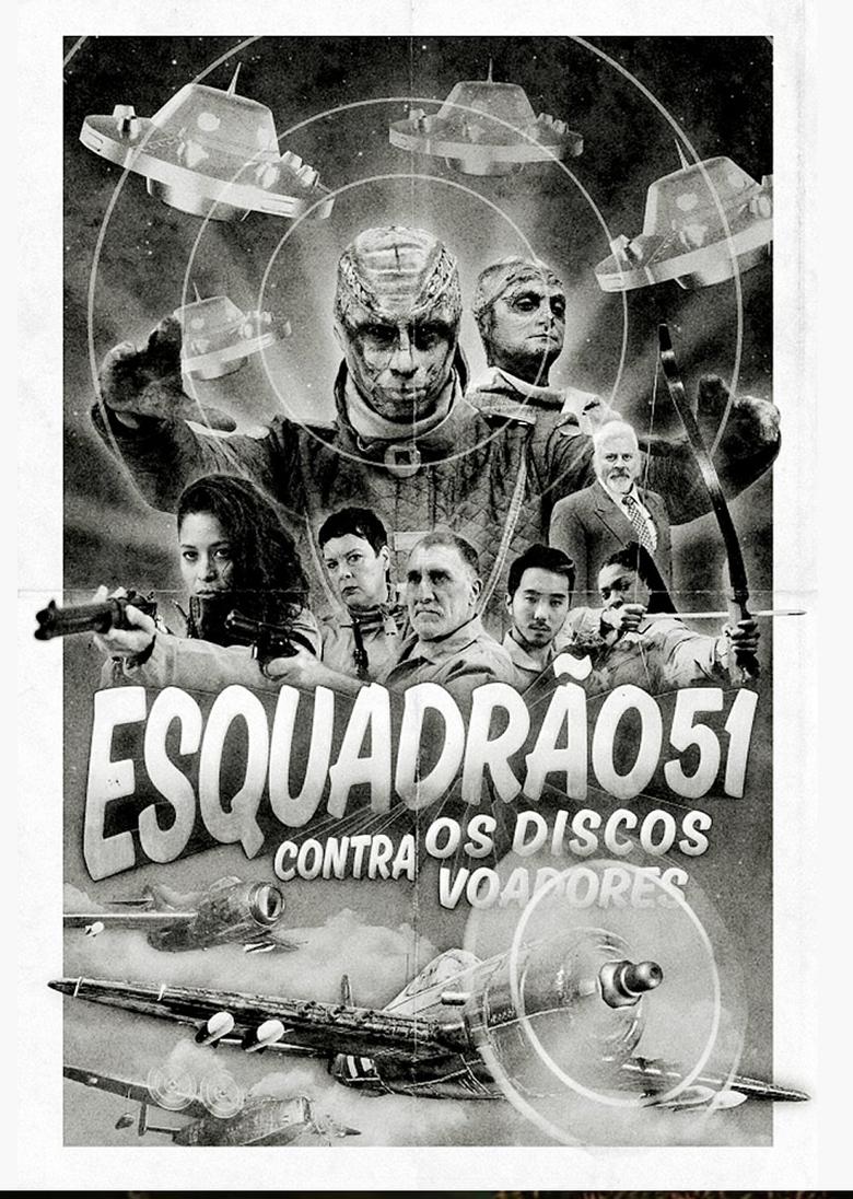 Poster of Esquadrão 51 contra os Discos Voadores