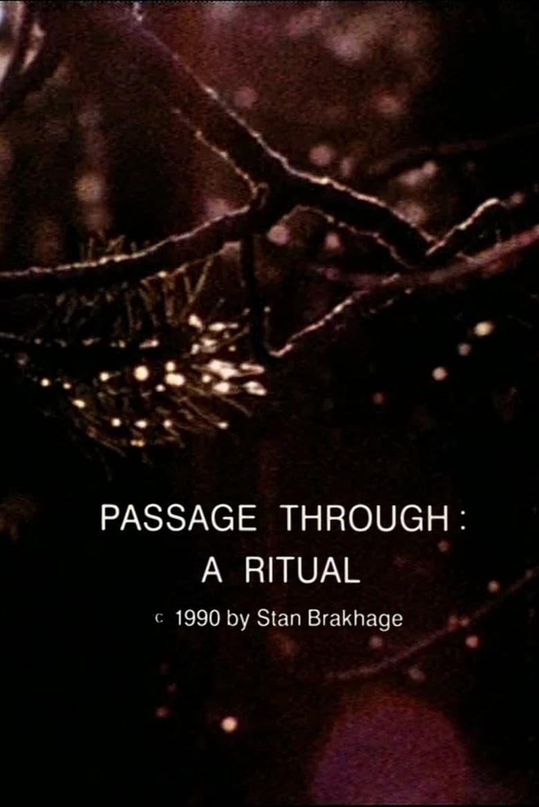 Poster of Passage Through: A Ritual