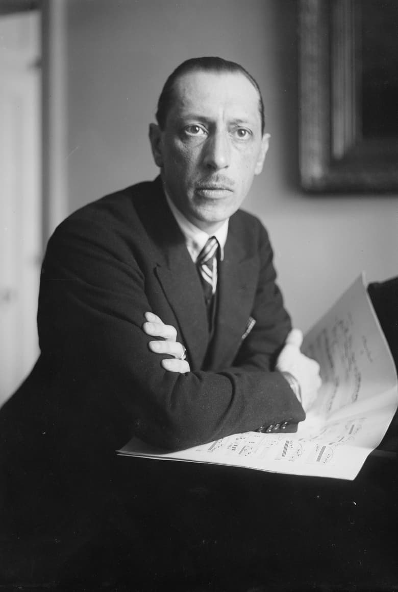 Portrait of Igor Stravinsky