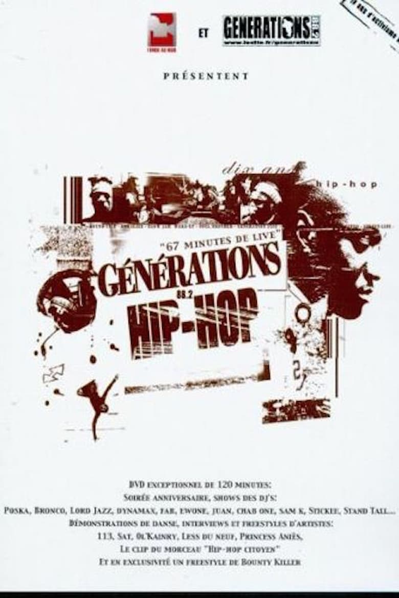 Poster of Générations Hip Hop