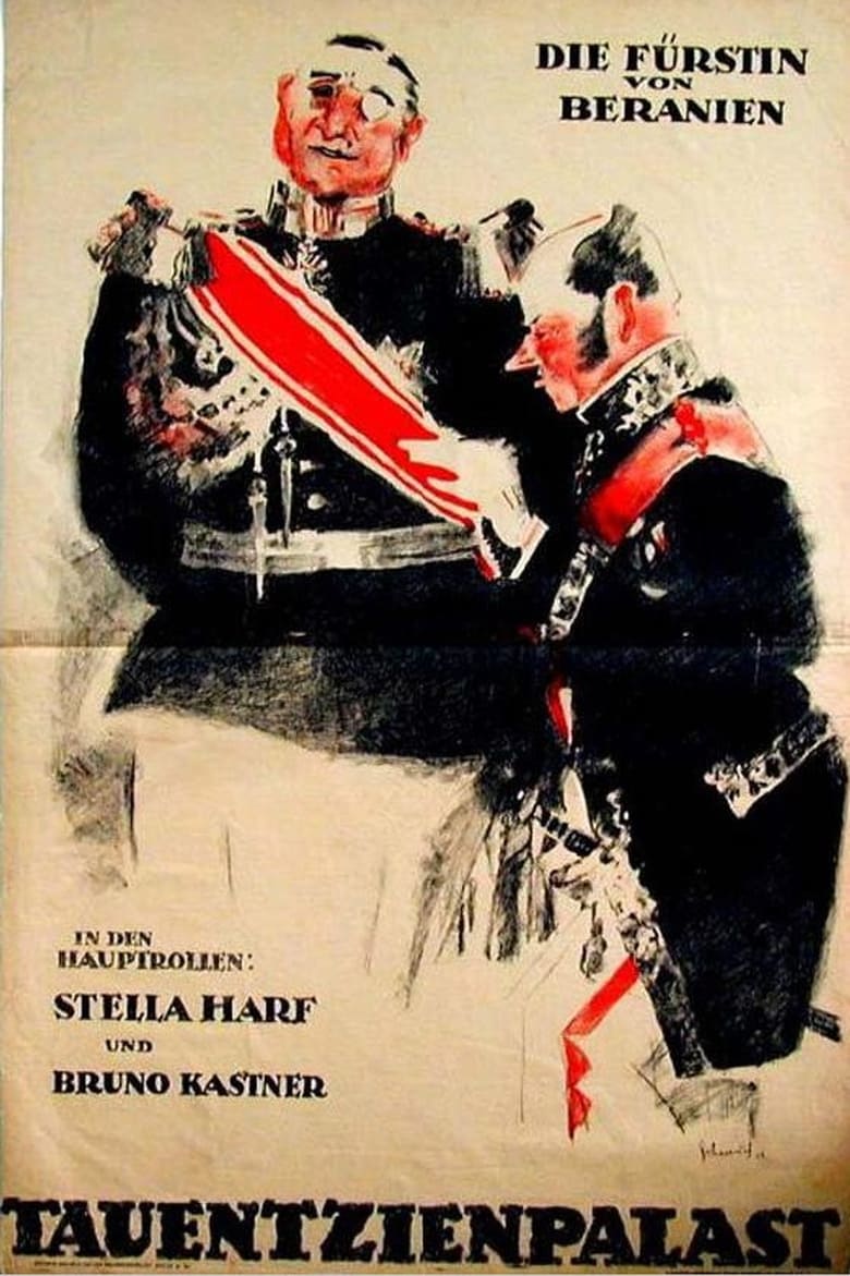 Poster of Die Fürstin von Beranien