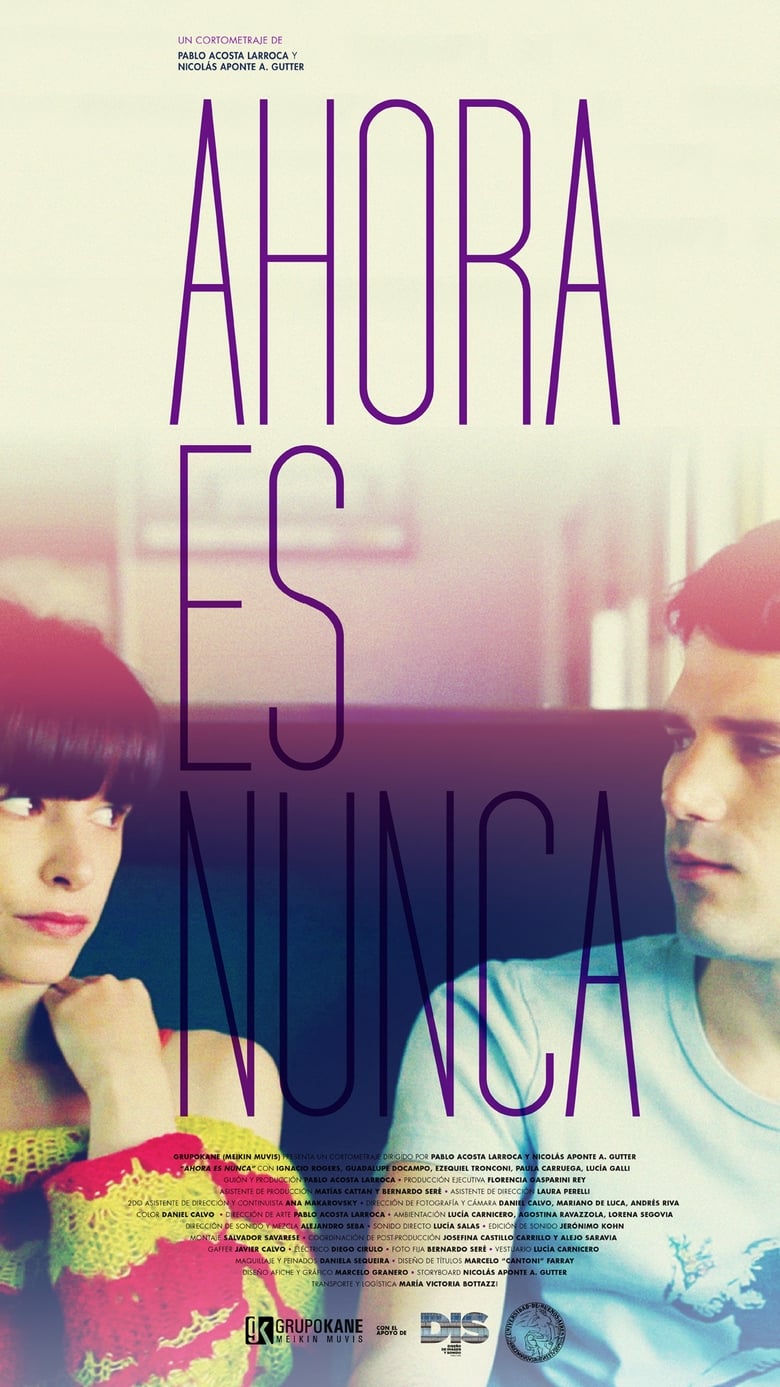 Poster of Ahora es nunca