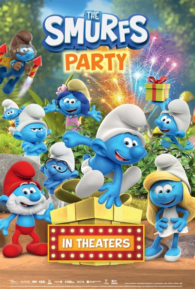 Poster of The Smurfs Party