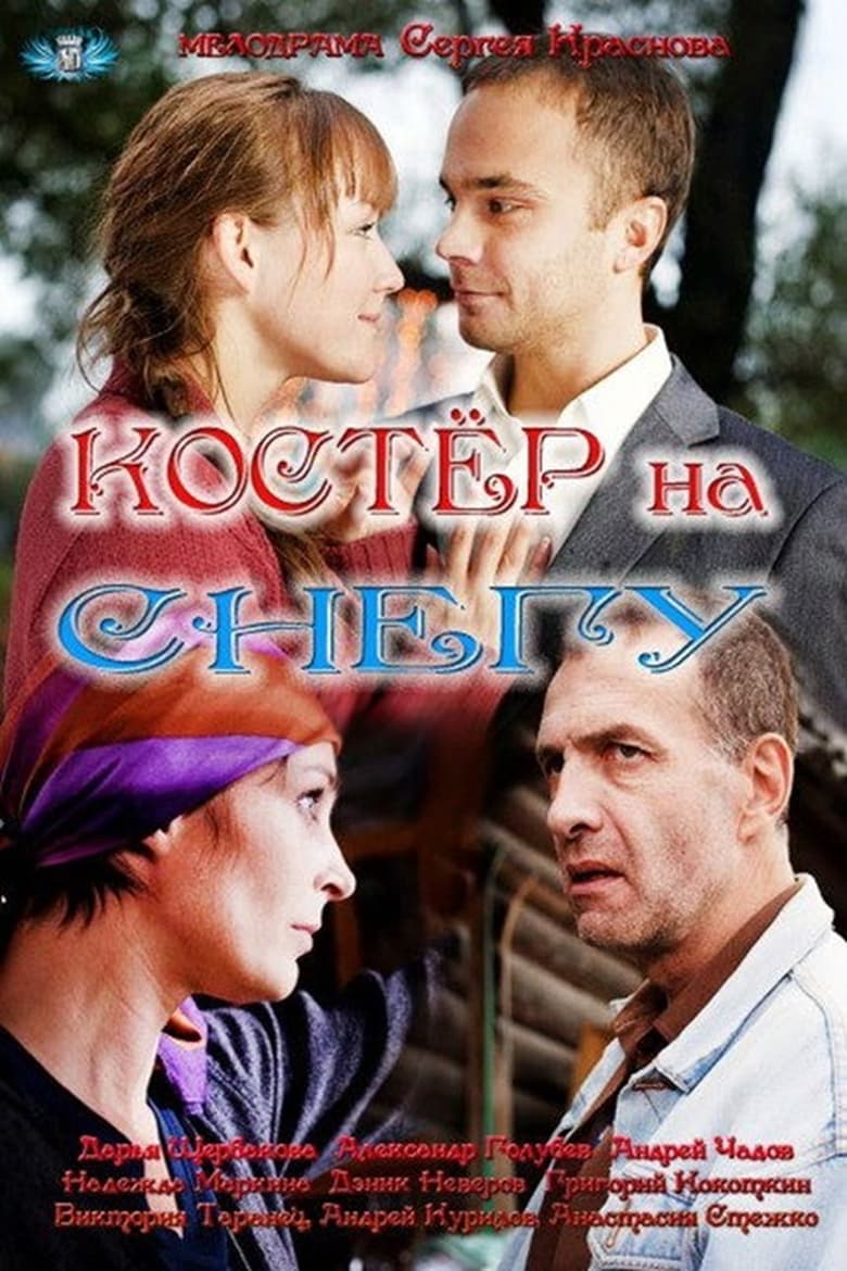 Poster of Костёр на снегу