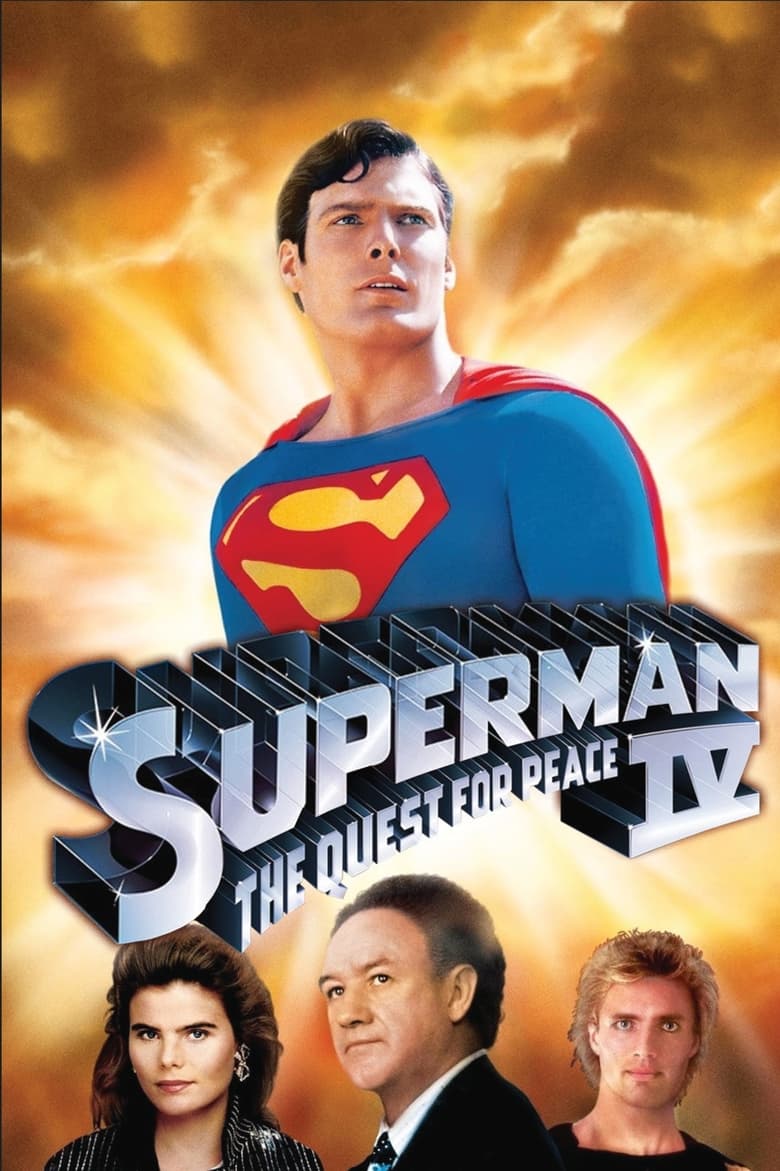 Poster of Superman IV: The Quest for Peace