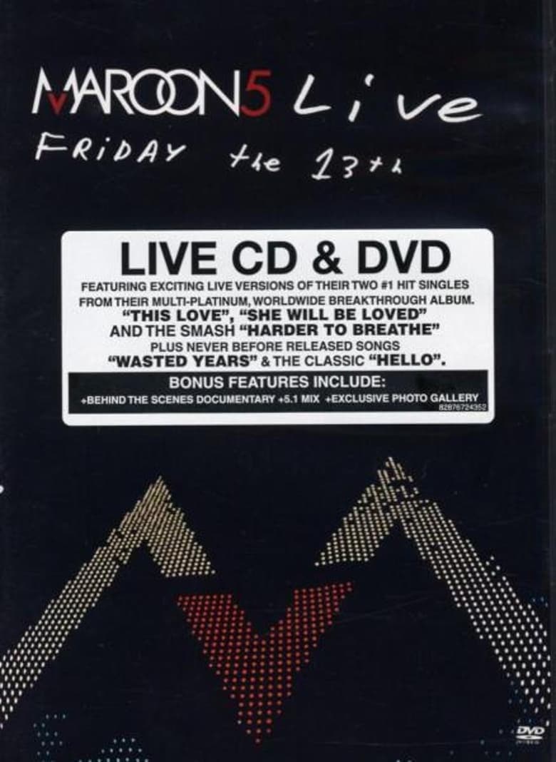 Poster of Maroon 5: Live - Friday the 13th