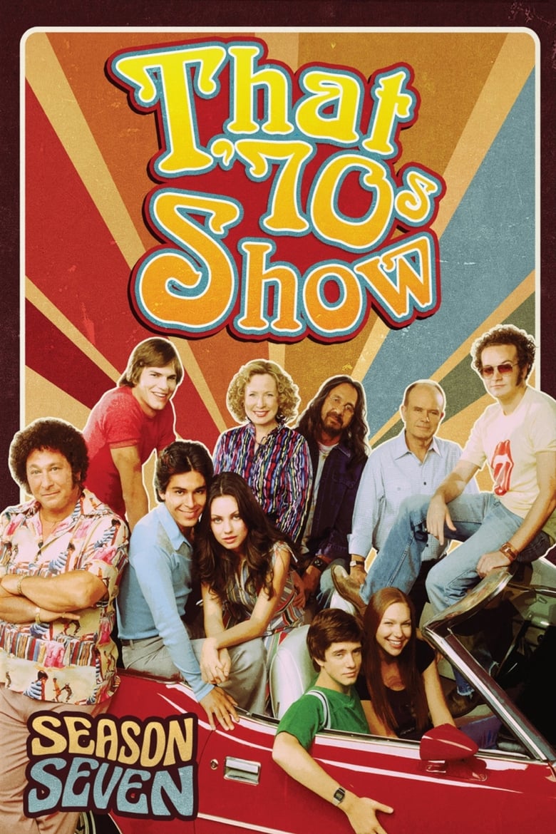 Poster of Cast and Crew in That '70s Show - Season 7 - Episode 22 - 2000 Light Years from Home