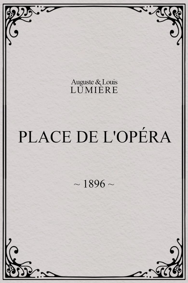 Poster of Place de l'Opéra