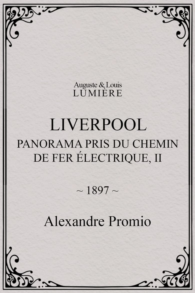 Poster of Liverpool, panorama pris du chemin de fer électrique, II