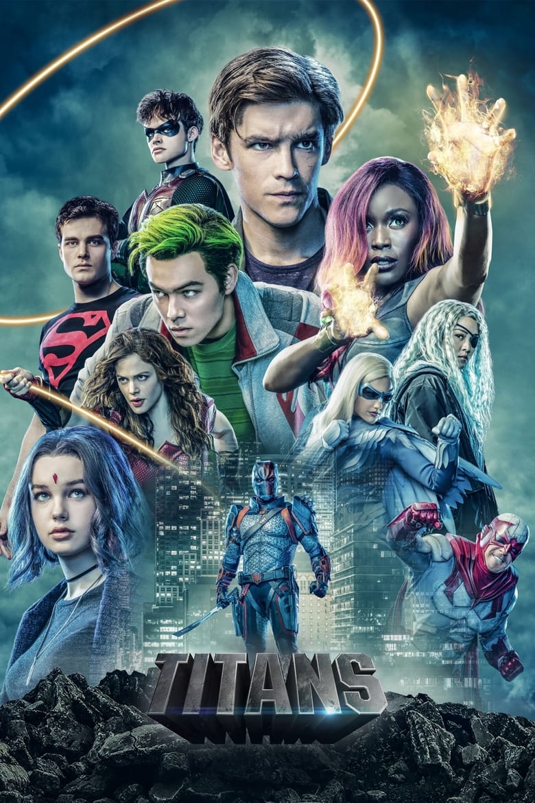 Poster of Cast and Crew in Titans - Season 2 - Episode 10 - Fallen