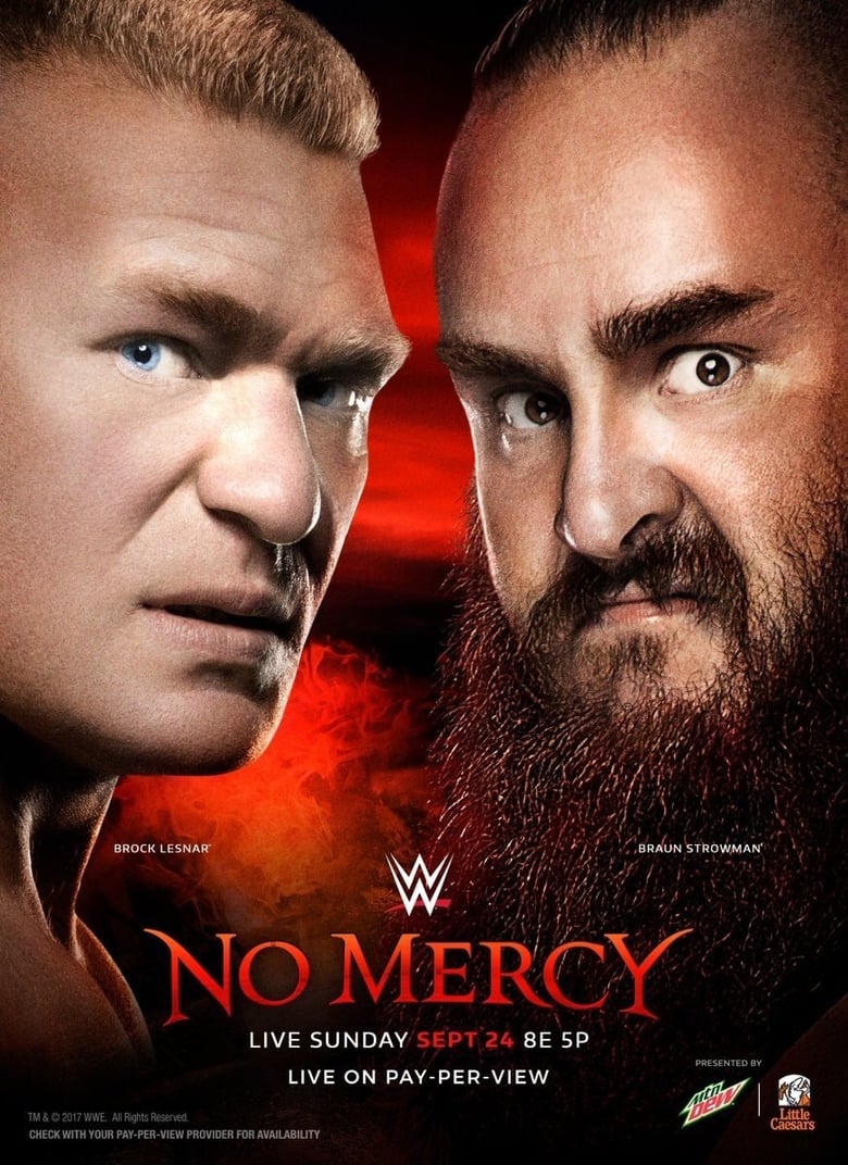 Poster of WWE No Mercy 2017