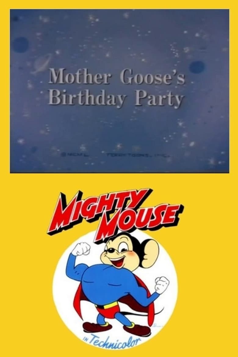 Poster of Mother Goose's Birthday Party