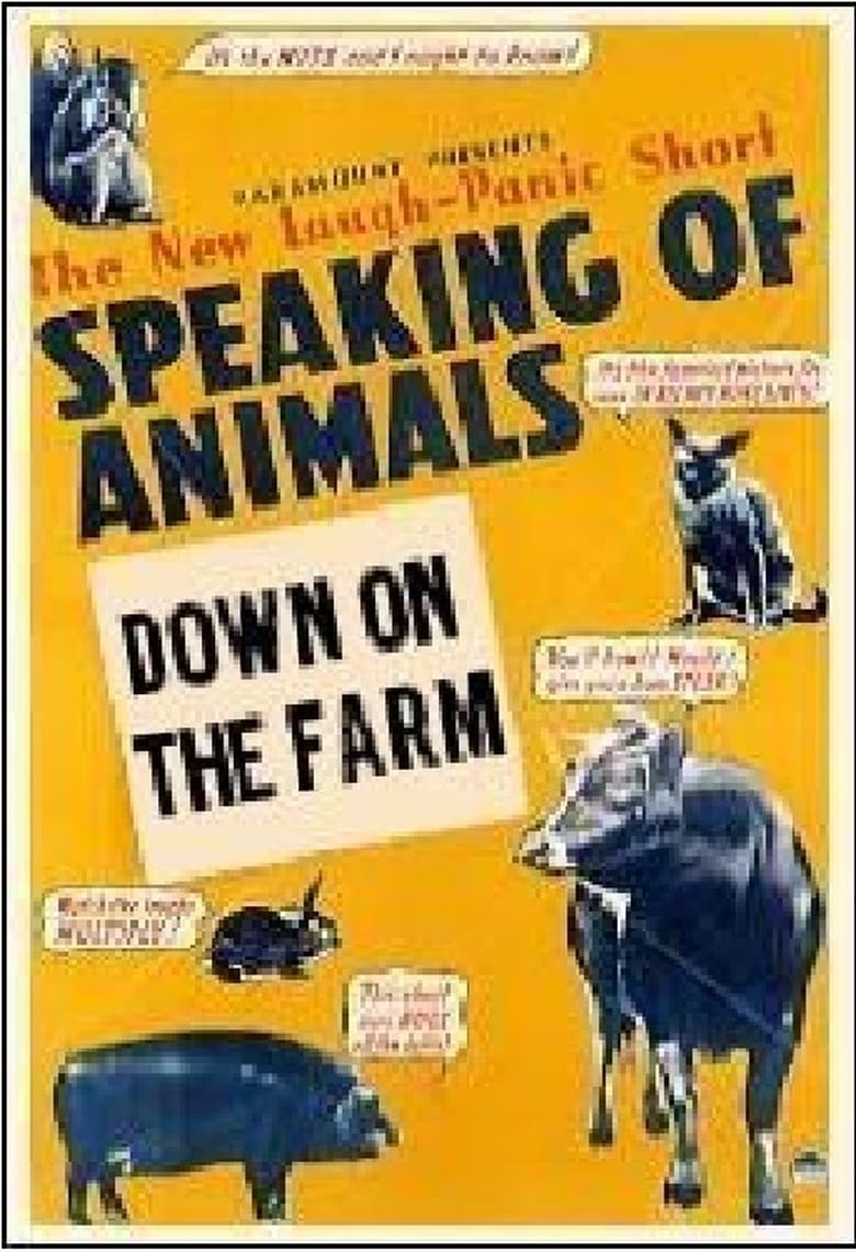 Poster of Speaking of Animals Down on the Farm