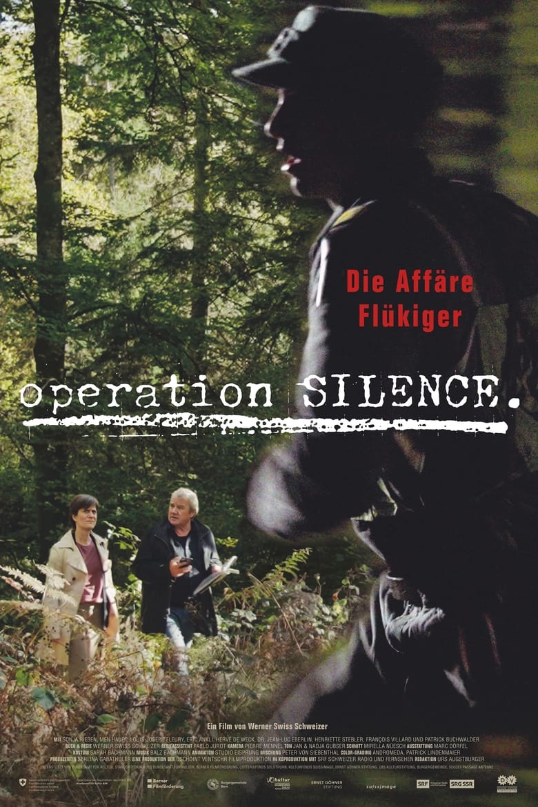 Poster of Operation Silence – The Flükiger Affaire