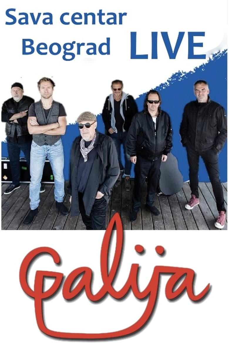 Poster of Galija - Concert at Sava Center, Belgrade 2011