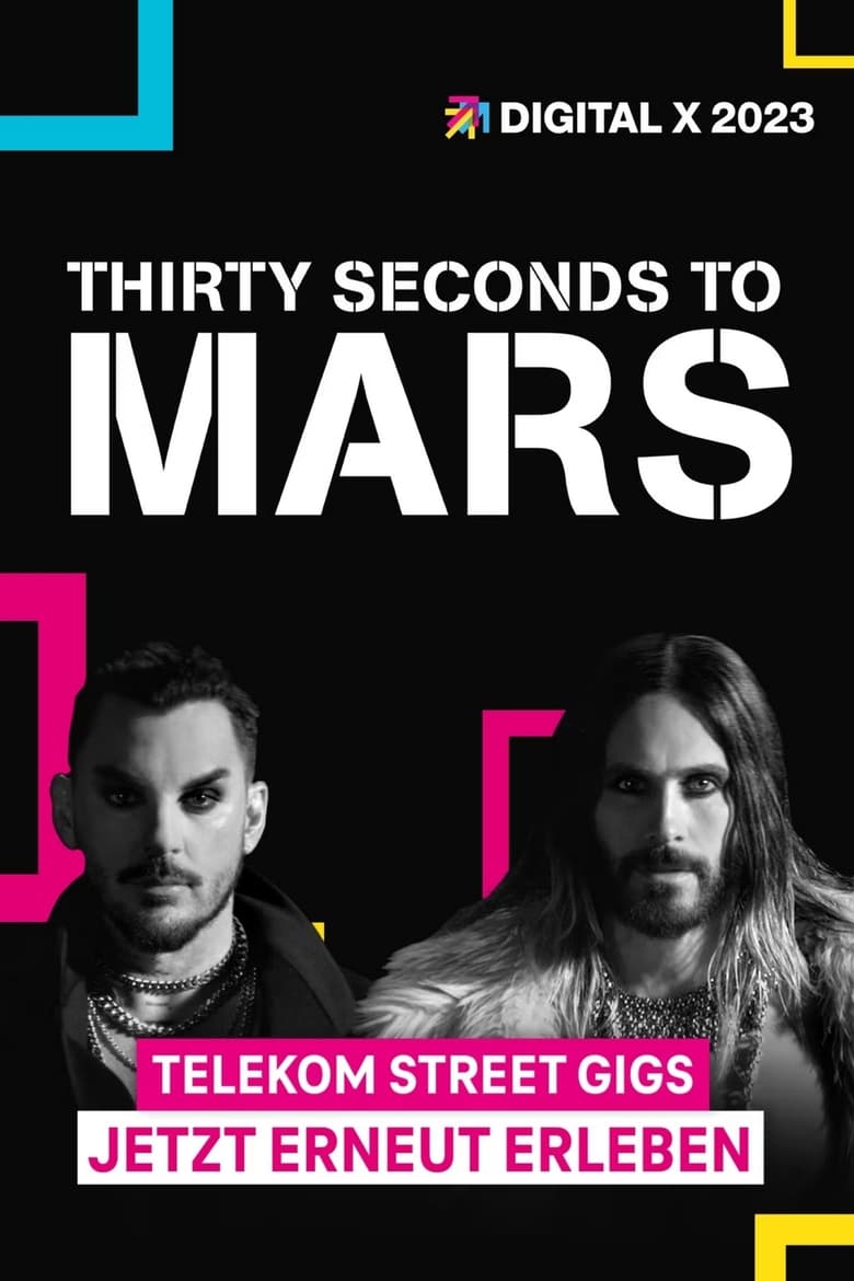 Poster of Thirty Seconds to Mars - Digital X 2023