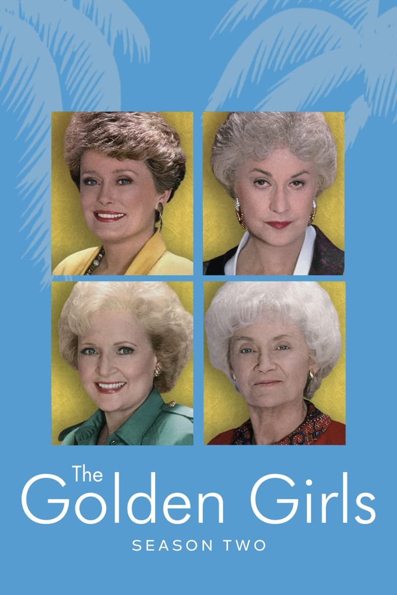 Poster of Cast and Crew in The Golden Girls - Season 2 - Episode 11 - 'Twas the Nightmare Before Christmas