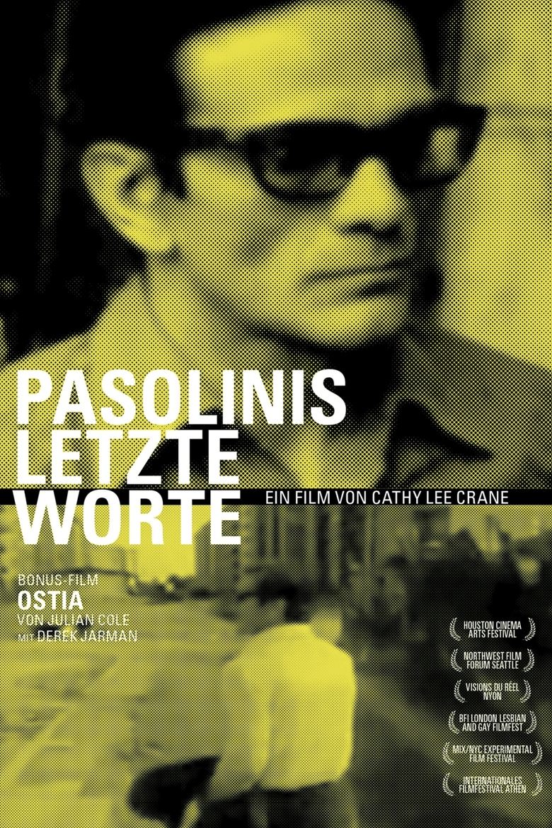 Poster of Pasolini's Last Words