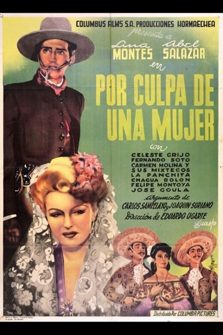 Poster of Por culpa de una mujer