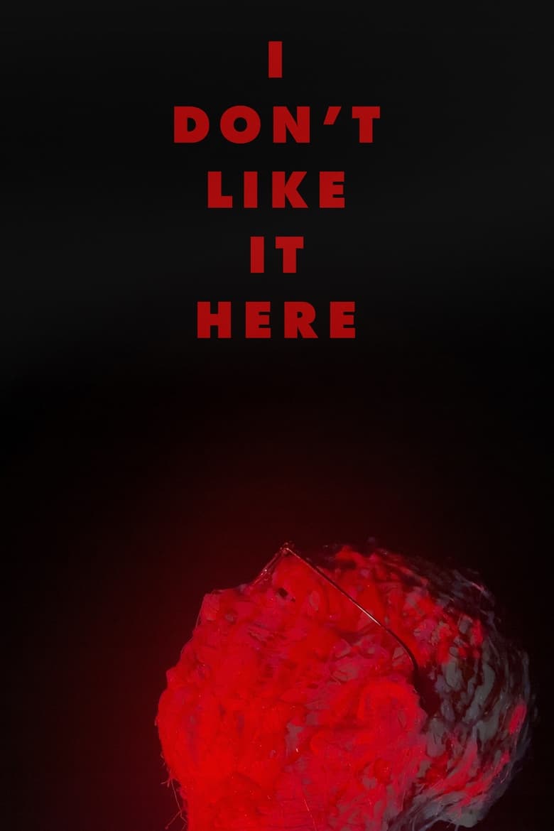 Poster of I Don't Like It Here