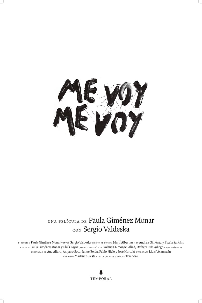 Poster of Me voy. Me voy