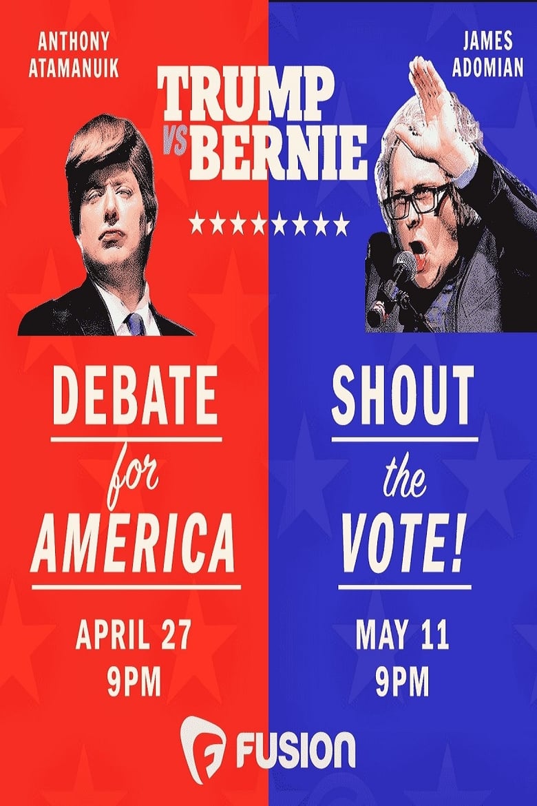 Poster of Trump vs. Bernie: Shout the Vote!