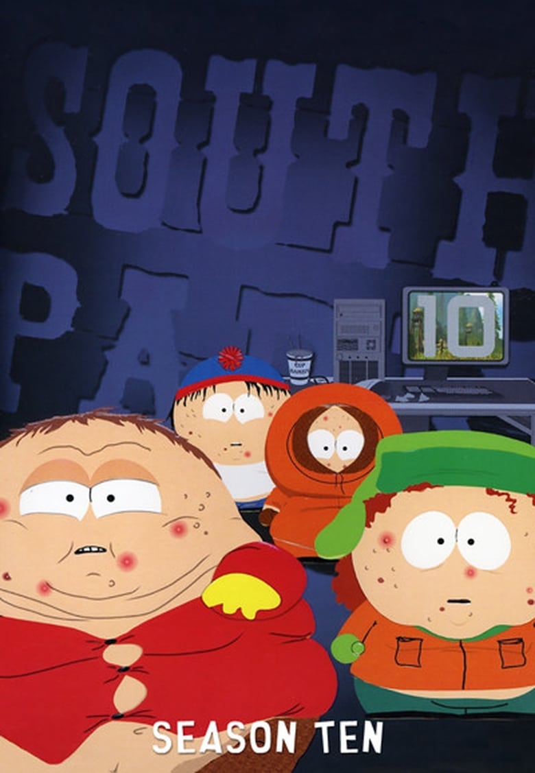 Poster of Cast and Crew in South Park - Season 10 - Episode 12 - Go God Go (1)