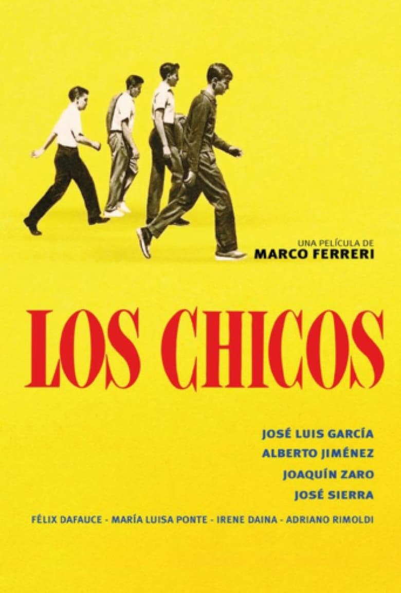 Poster of Los chicos