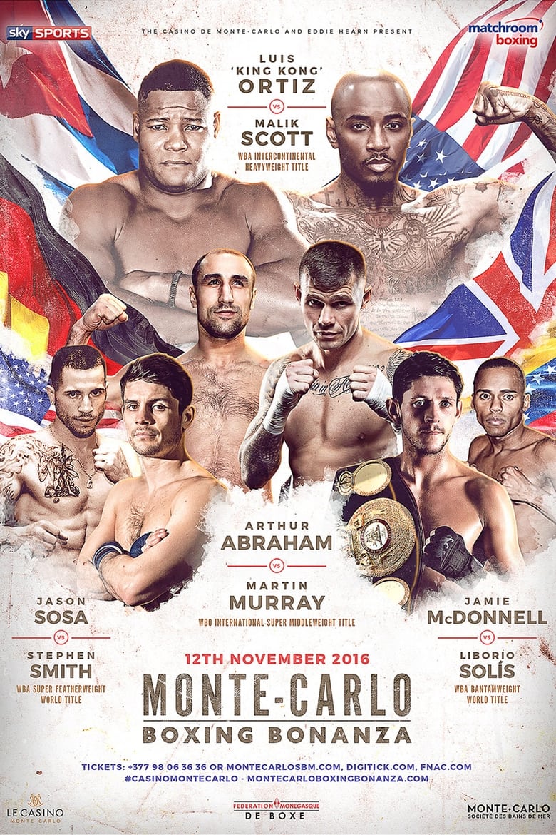 Poster of Luis Ortiz vs. Malik Scott