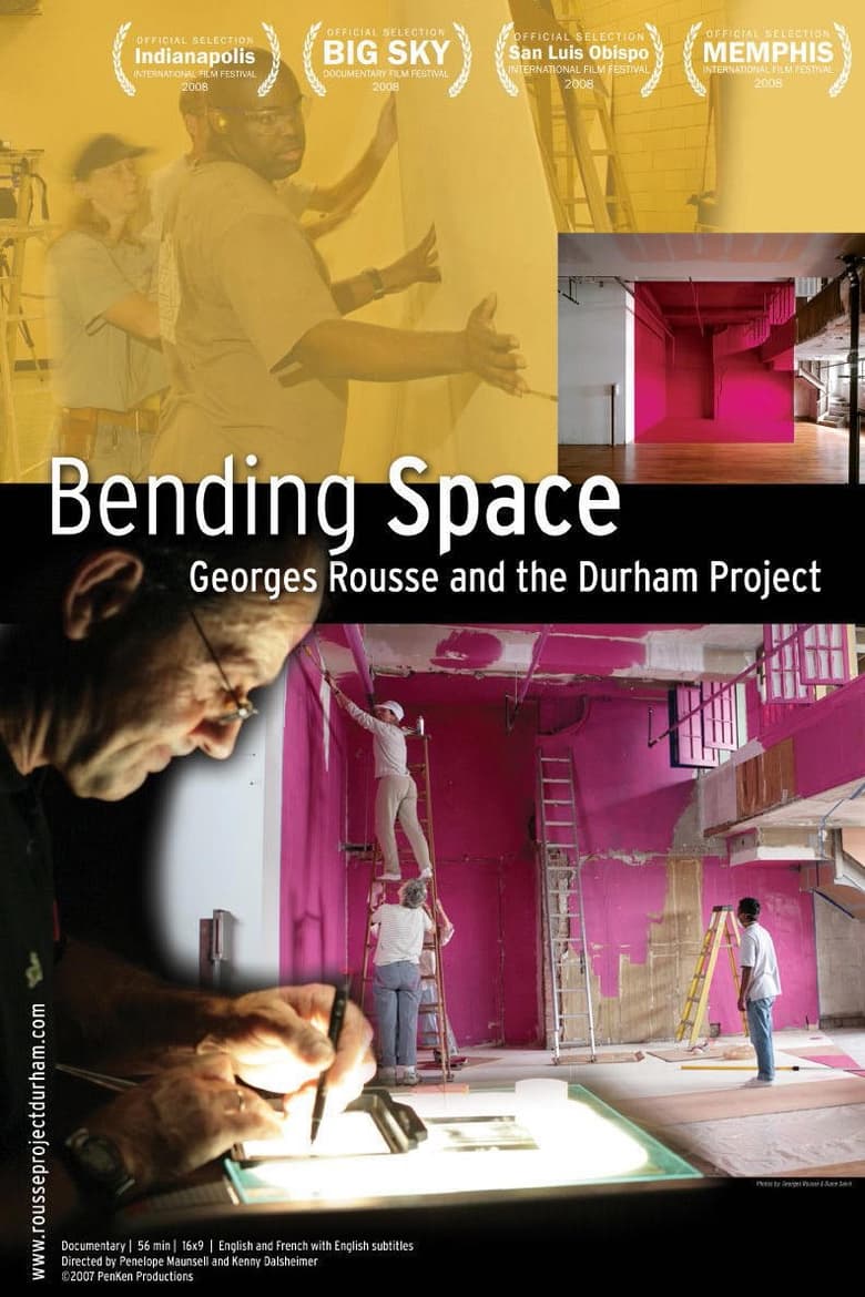 Poster of Bending Space: Georges Rousse And The Durham Project