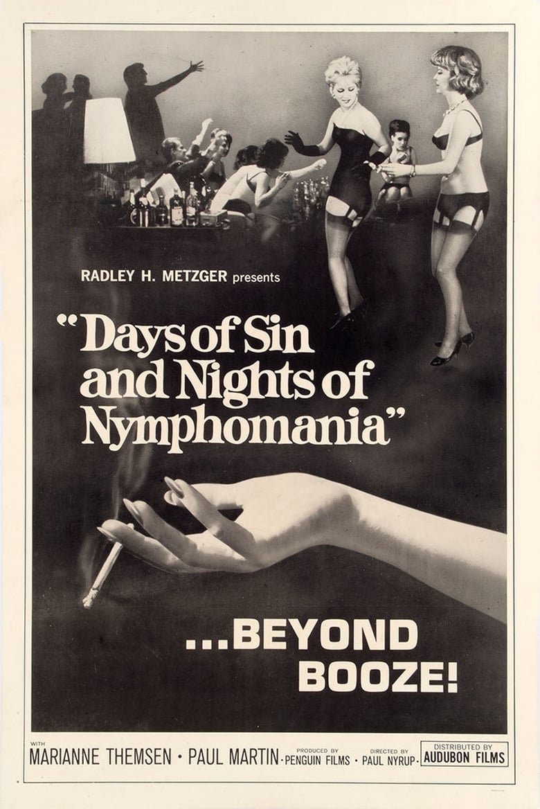 Poster of Days of Sin and Nights of Nymphomania