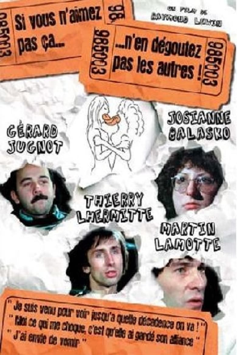 Poster of Si vous n'aimez pas ça, n'en dégoûtez pas les autres