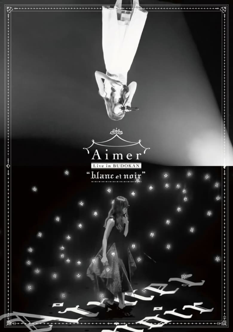 Poster of Aimer Live in Budokan "blanc et noir"