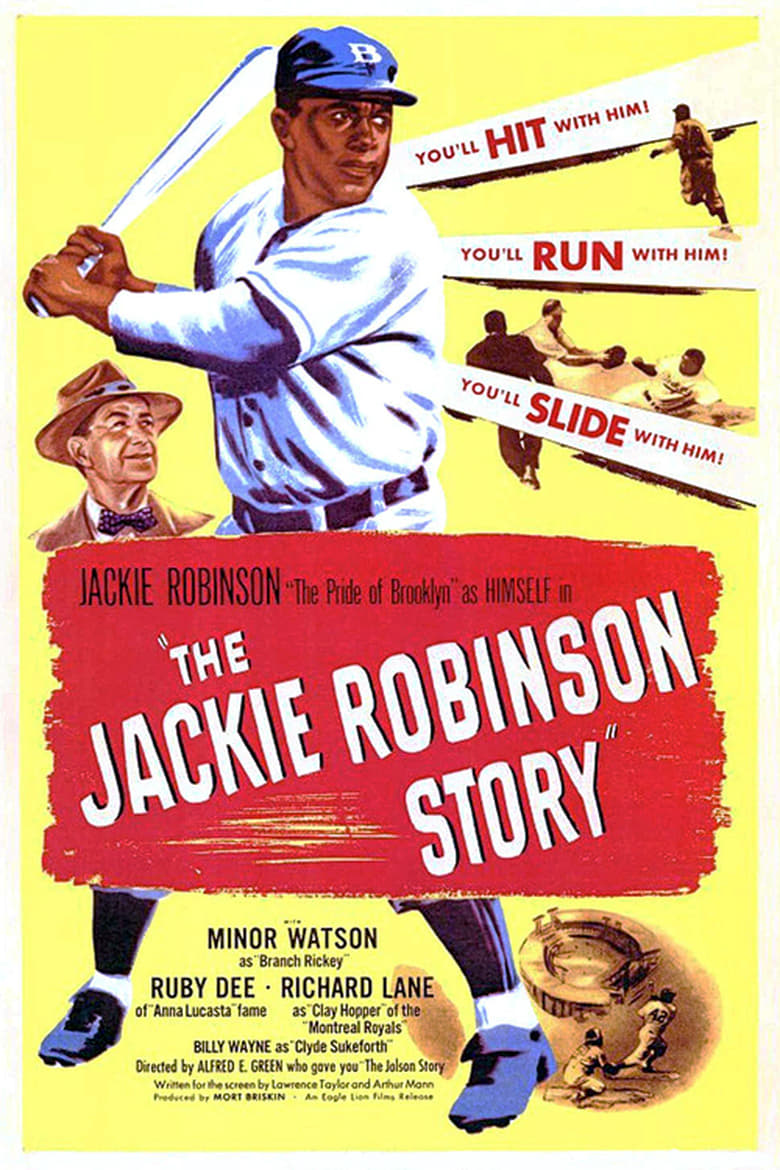 Poster of The Jackie Robinson Story