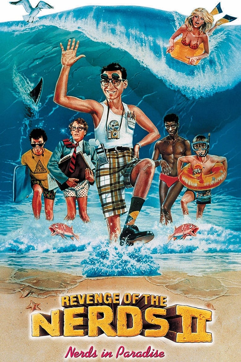 Poster of Revenge of the Nerds II: Nerds in Paradise