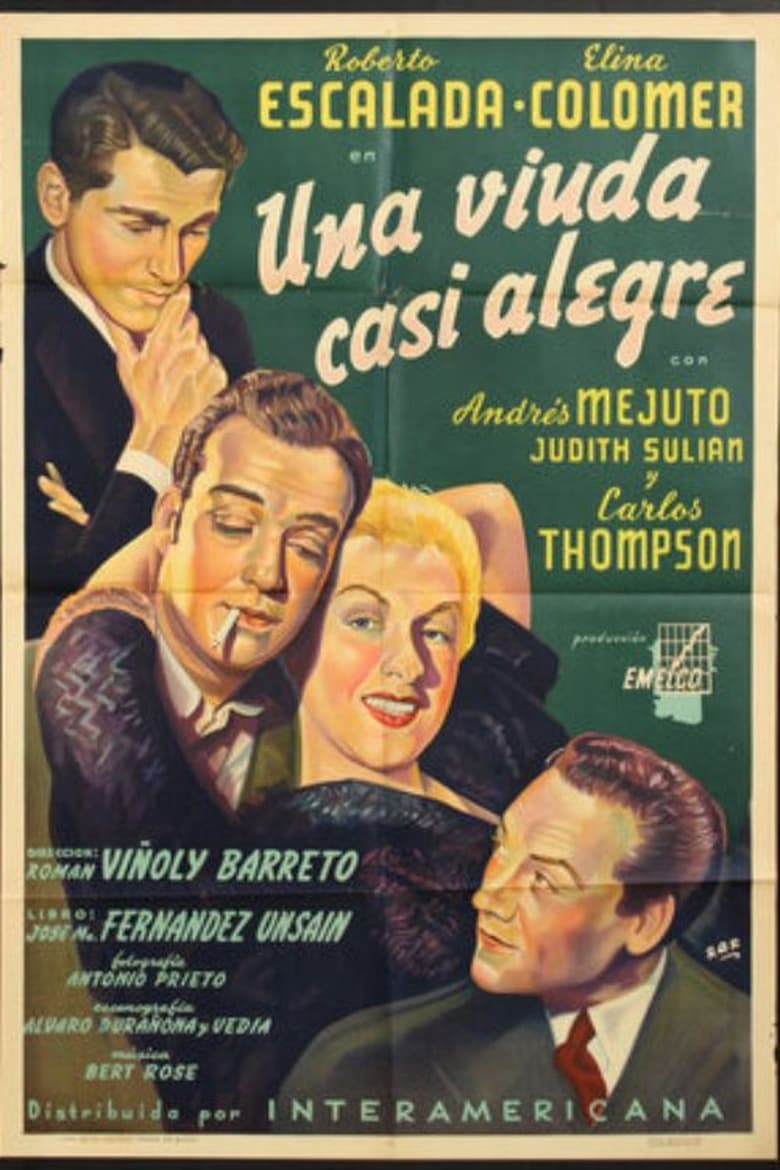 Poster of Una viuda casi alegre