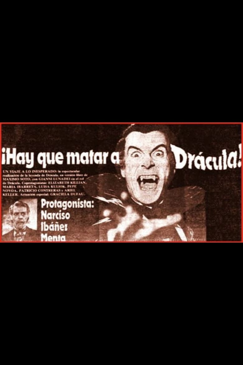 Poster of Dracula must be Killed