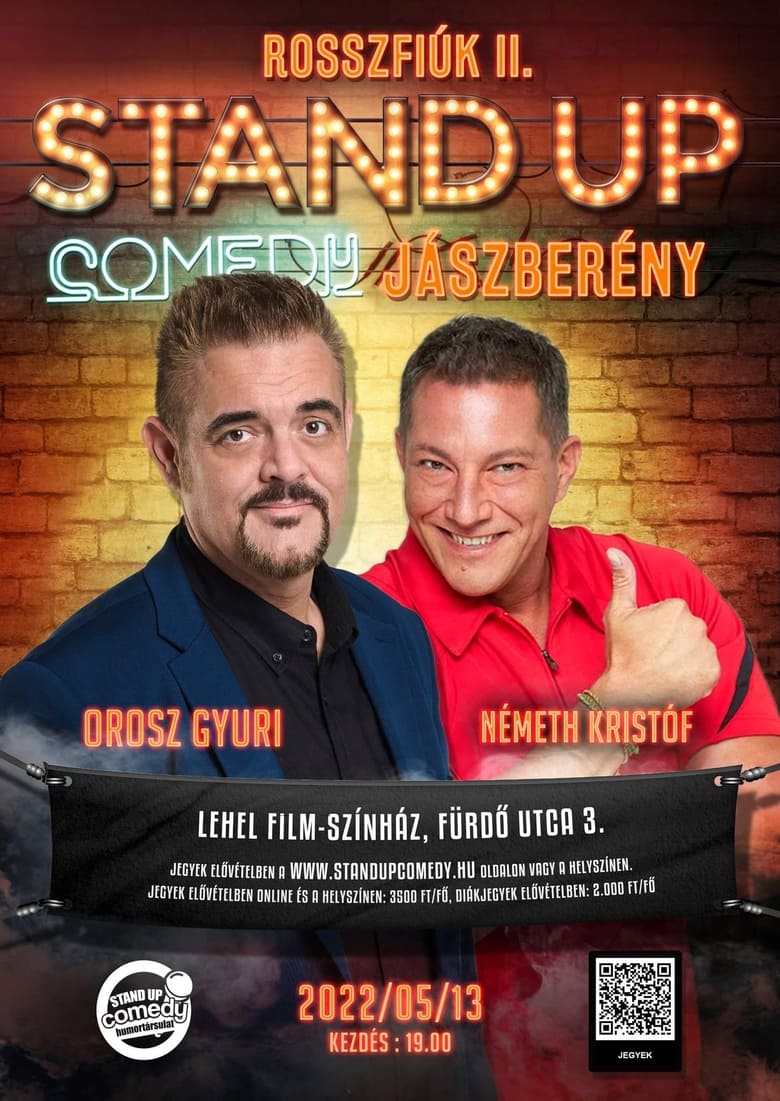 Poster of Rosszfiúk 2. - Orosz György, Németh Kristóf közös stand up comedy műsora