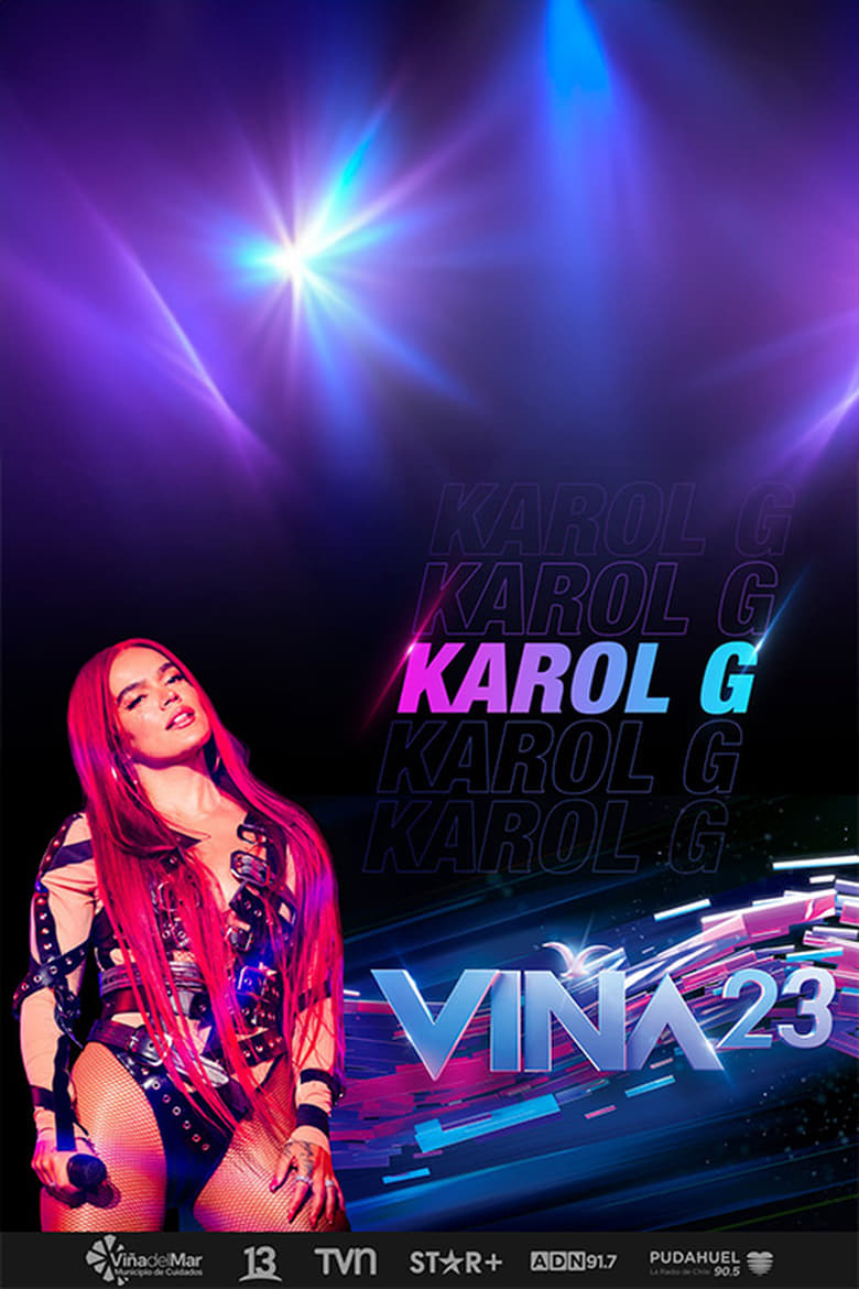 Poster of Karol G en el Festival Viña del Mar